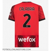 AC Milan Davide Calabria #2 Replika Hemmatröja 2023-24 Kortärmad