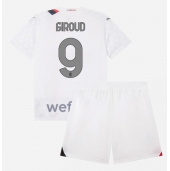 AC Milan Olivier Giroud #9 Replika Bortatröja Barn 2023-24 Kortärmad (+ byxor)
