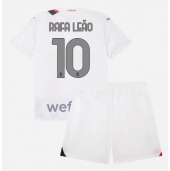 AC Milan Rafael Leao #10 Replika Bortatröja Barn 2023-24 Kortärmad (+ byxor)