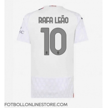 AC Milan Rafael Leao #10 Replika Bortatröja Dam 2023-24 Kortärmad