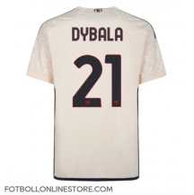 AS Roma Paulo Dybala #21 Replika Bortatröja 2023-24 Kortärmad