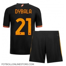 AS Roma Paulo Dybala #21 Replika Tredjetröja Barn 2023-24 Kortärmad (+ byxor)
