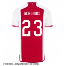 Ajax Steven Berghuis #23 Replika Hemmatröja 2023-24 Kortärmad