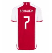 Ajax Steven Bergwijn #7 Replika Hemmatröja 2023-24 Kortärmad