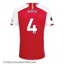 Arsenal Benjamin White #4 Replika Hemmatröja 2023-24 Kortärmad