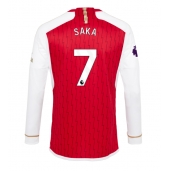 Arsenal Bukayo Saka #7 Replika Hemmatröja 2023-24 Långärmad