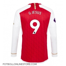 Arsenal Gabriel Jesus #9 Replika Hemmatröja 2023-24 Långärmad