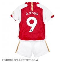 Arsenal Gabriel Jesus #9 Replika Hemmatröja Barn 2023-24 Kortärmad (+ byxor)