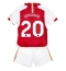 Arsenal Jorginho Frello #20 Replika Hemmatröja Barn 2023-24 Kortärmad (+ byxor)