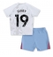 Aston Villa Moussa Diaby #19 Replika Bortatröja Barn 2023-24 Kortärmad (+ byxor)