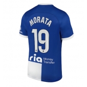 Atletico Madrid Alvaro Morata #19 Replika Bortatröja 2023-24 Kortärmad