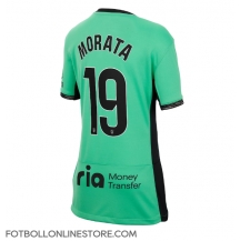Atletico Madrid Alvaro Morata #19 Replika Tredjetröja Dam 2023-24 Kortärmad