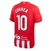 Atletico Madrid Angel Correa #10 Replika Hemmatröja 2023-24 Kortärmad
