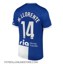Atletico Madrid Marcos Llorente #14 Replika Bortatröja 2023-24 Kortärmad