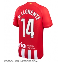 Atletico Madrid Marcos Llorente #14 Replika Hemmatröja 2023-24 Kortärmad