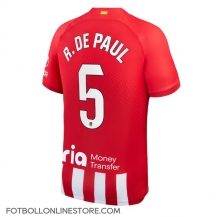 Atletico Madrid Rodrigo De Paul #5 Replika Hemmatröja 2023-24 Kortärmad