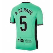 Atletico Madrid Rodrigo De Paul #5 Replika Tredjetröja 2023-24 Kortärmad