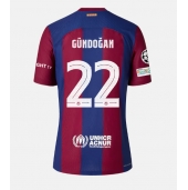 Barcelona Ilkay Gundogan #22 Replika Hemmatröja 2023-24 Kortärmad