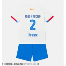 Barcelona Joao Cancelo #2 Replika Bortatröja Barn 2023-24 Kortärmad (+ byxor)