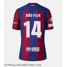 Barcelona Joao Felix #14 Replika Hemmatröja 2023-24 Kortärmad