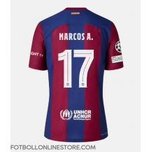 Barcelona Marcos Alonso #17 Replika Hemmatröja 2023-24 Kortärmad