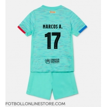 Barcelona Marcos Alonso #17 Replika Tredjetröja Barn 2023-24 Kortärmad (+ byxor)