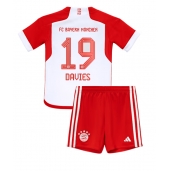 Bayern Munich Alphonso Davies #19 Replika Hemmatröja Barn 2023-24 Kortärmad (+ byxor)
