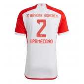 Bayern Munich Dayot Upamecano #2 Replika Hemmatröja 2023-24 Kortärmad
