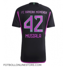 Bayern Munich Jamal Musiala #42 Replika Bortatröja 2023-24 Kortärmad