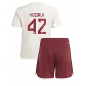 Bayern Munich Jamal Musiala #42 Replika Tredjetröja Barn 2023-24 Kortärmad (+ byxor)