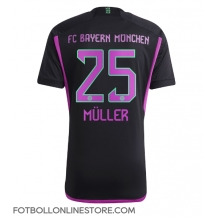 Bayern Munich Thomas Muller #25 Replika Bortatröja 2023-24 Kortärmad