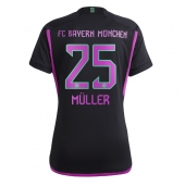 Bayern Munich Thomas Muller #25 Replika Bortatröja Dam 2023-24 Kortärmad