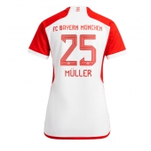 Bayern Munich Thomas Muller #25 Replika Hemmatröja Dam 2023-24 Kortärmad
