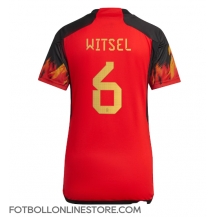 Belgien Axel Witsel #6 Replika Hemmatröja Dam VM 2022 Kortärmad