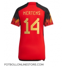 Belgien Dries Mertens #14 Replika Hemmatröja Dam VM 2022 Kortärmad