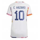 Belgien Eden Hazard #10 Replika Bortatröja Dam VM 2022 Kortärmad