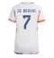 Belgien Kevin De Bruyne #7 Replika Bortatröja Dam VM 2022 Kortärmad