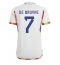 Belgien Kevin De Bruyne #7 Replika Bortatröja VM 2022 Kortärmad