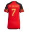 Belgien Kevin De Bruyne #7 Replika Hemmatröja Dam VM 2022 Kortärmad