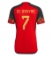 Belgien Kevin De Bruyne #7 Replika Hemmatröja VM 2022 Kortärmad
