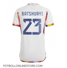 Belgien Michy Batshuayi #23 Replika Bortatröja VM 2022 Kortärmad