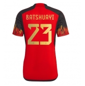 Belgien Michy Batshuayi #23 Replika Hemmatröja VM 2022 Kortärmad