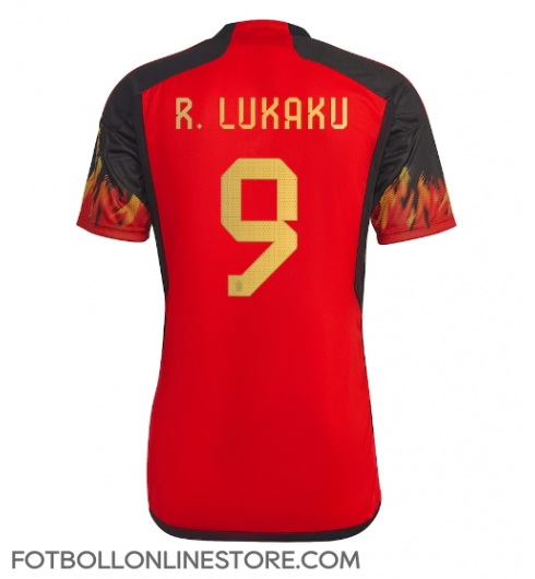 Belgien Romelu Lukaku #9 Replika Hemmatröja VM 2022 Kortärmad