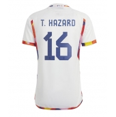 Belgien Thorgan Hazard #16 Replika Bortatröja VM 2022 Kortärmad