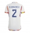 Belgien Toby Alderweireld #2 Replika Bortatröja VM 2022 Kortärmad