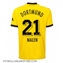 Borussia Dortmund Donyell Malen #21 Replika Hemmatröja 2023-24 Kortärmad