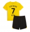 Borussia Dortmund Giovanni Reyna #7 Replika Hemmatröja Barn 2023-24 Kortärmad (+ byxor)