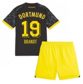 Borussia Dortmund Julian Brandt #19 Replika Bortatröja Barn 2023-24 Kortärmad (+ byxor)
