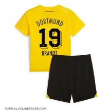 Borussia Dortmund Julian Brandt #19 Replika Hemmatröja Barn 2023-24 Kortärmad (+ byxor)