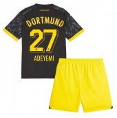 Borussia Dortmund Karim Adeyemi #27 Replika Bortatröja Barn 2023-24 Kortärmad (+ byxor)